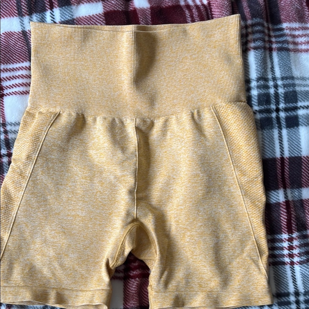 Yellow shorts